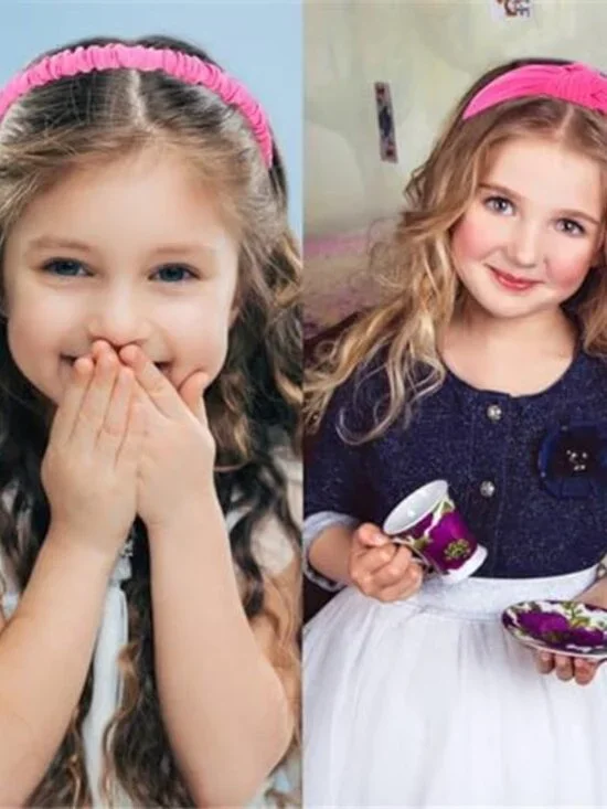 Womens Headbands Set 7 Pack Wide Stretch Hair Bands Non Slip Hair Accessories - Picture 5 of 6